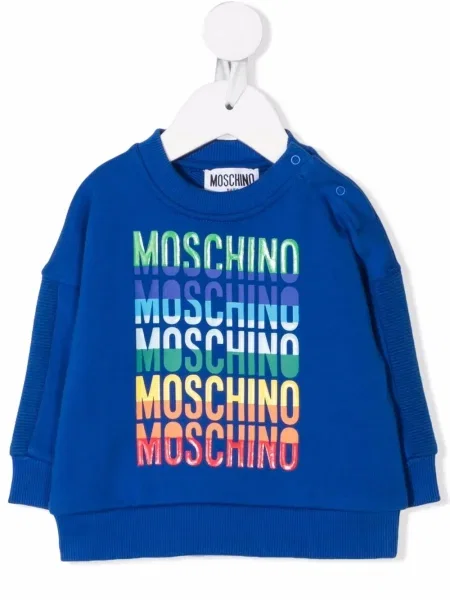 Koszula dziecięca Moschino niebieska