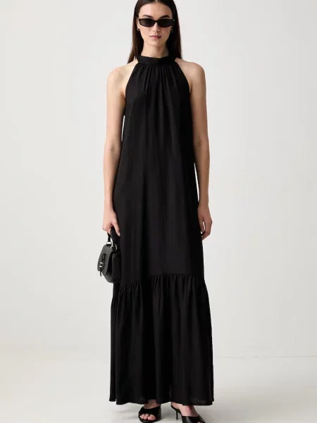 ViCOLO rochie halter cu in negru