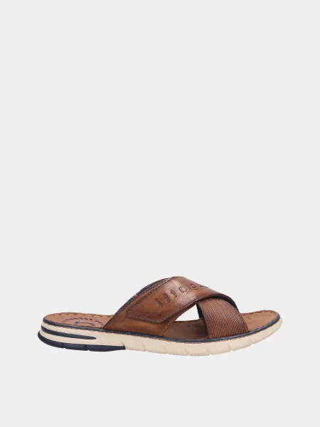 Bugatti Шльопанці Текстиль коричневий