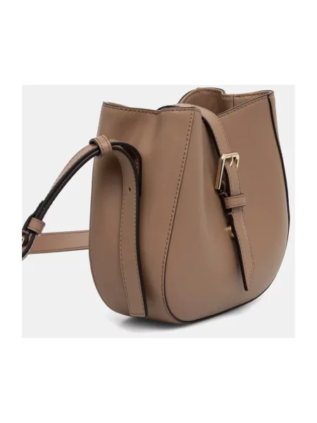 Furla torebka crossbody skórzana brązowa