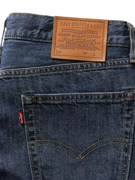 Gulerat blugi drepți Levi's® albastru
