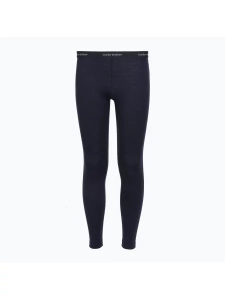 Детски термо панталони icebreaker Kids Oasis midnight navy синьо