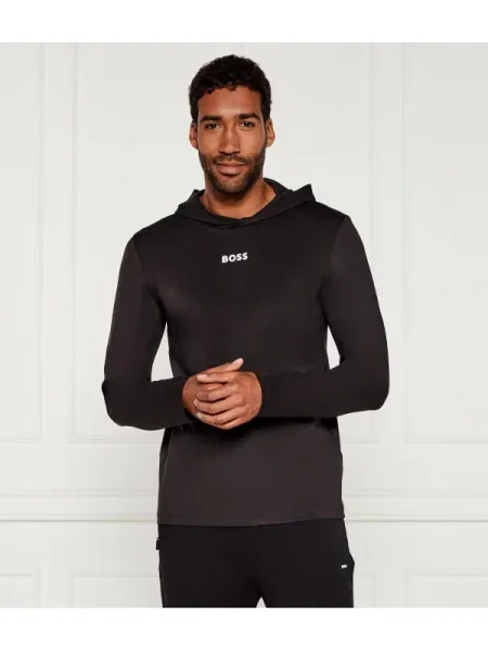 BOSS GREEN Hanorac Scott Active negru
