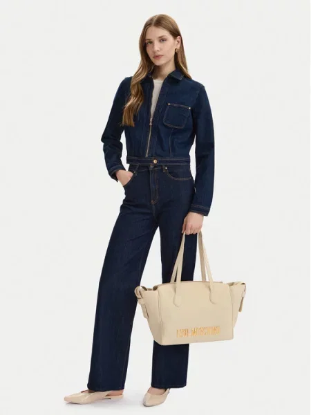 Сумка LOVE MOSCHINO Білий бежева