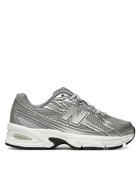 New balance Nízke tenisky sivá strieborná