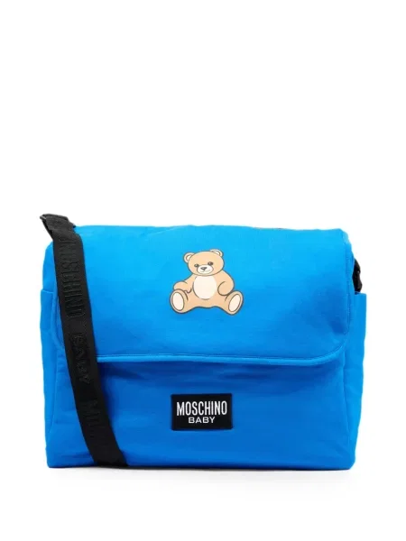 Torba dziecięca Moschino niebieska