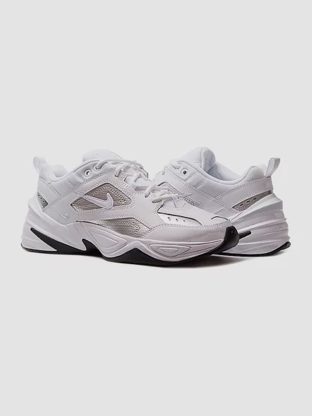 Кожаные кроссовки Nike M2K Tekno белые