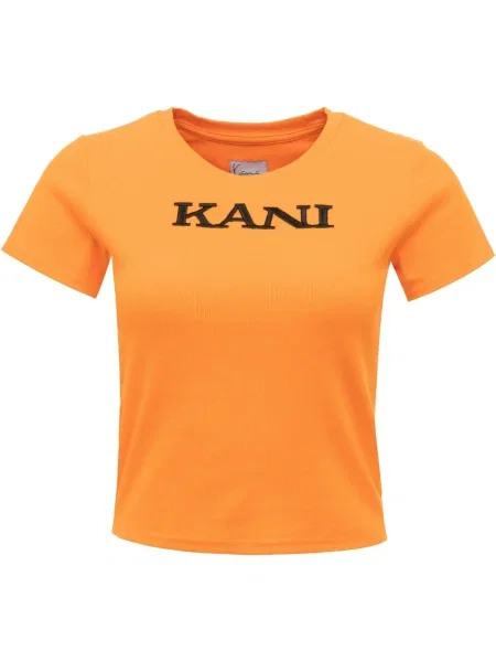 Karl Kani Tricou portocaliu negru