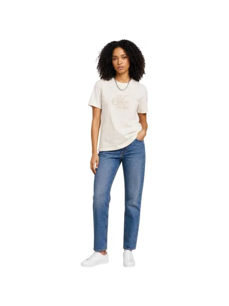 Tričko Calvin Klein Jeans biela