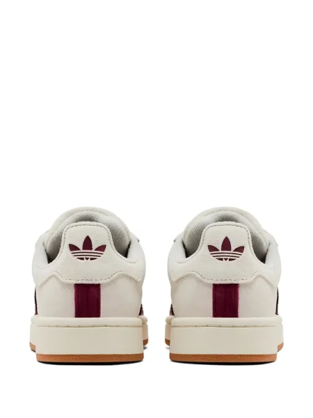 Sneakerși Adidas Samba din piele de căprioară roșu