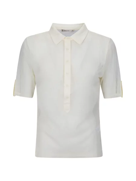Vunena polo majica Paloma Wool bijela
