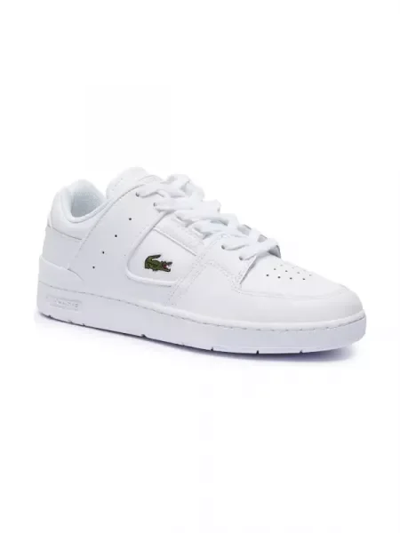 Lacoste Bőr sneakers tornacipő fehér