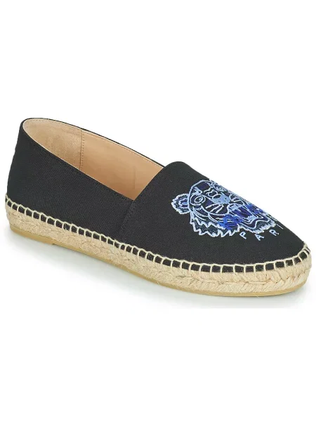 Pantofi Kenzo cu dungi de tigru clasici negru