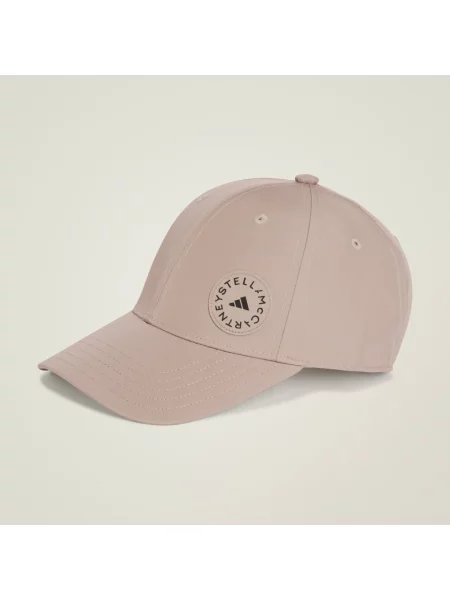 Czapka z daszkiem Adidas By Stella Mccartney beżowa