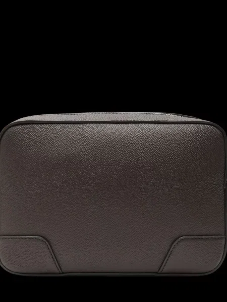 Crossbody taška Lancel hnedá