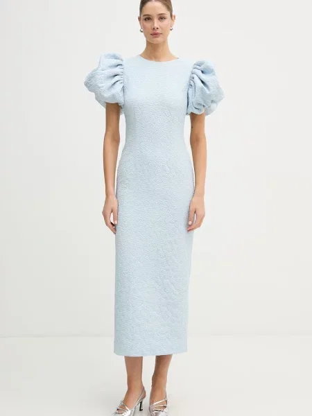 Rotate rochie albastru