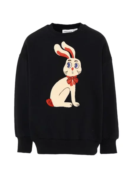 Sweter dziecięcy Mini Rodini czarny
