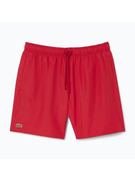 Pantaloni scurți de baie pentru bărbați Lacoste red/green roșu