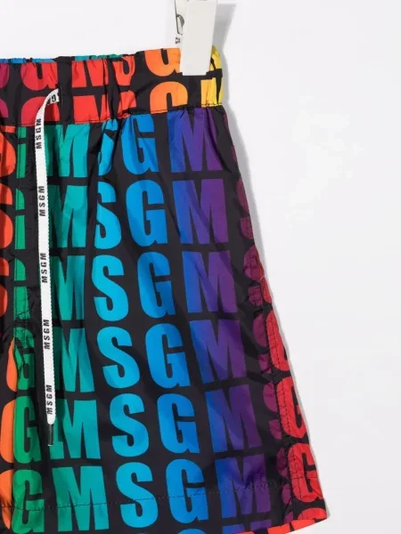 Dětské kraťasy Msgm červené