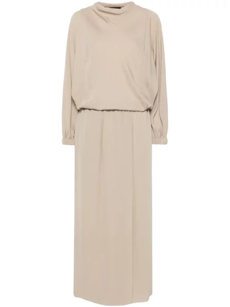 Rochie midi Giorgio Armani de mătase până la genunchi de costum