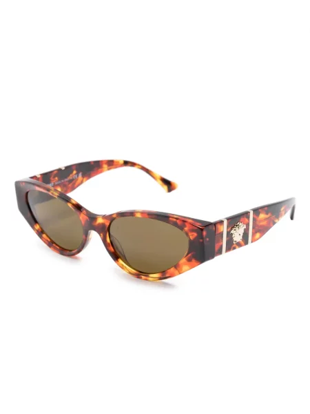 Saulės akiniai Versace Eyewear ruda