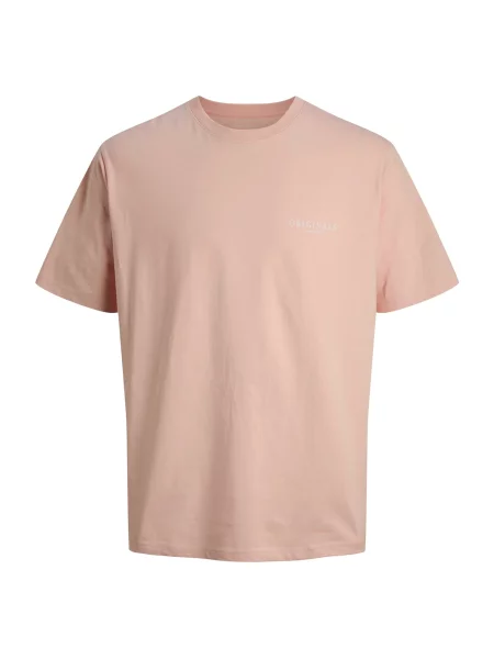 JACK & JONES Póló JORMONTAUK narancs fekete