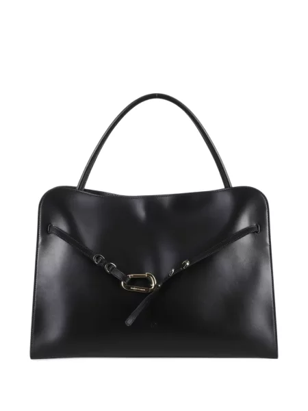 Geantă shopper Francesco Biasia din piele negru