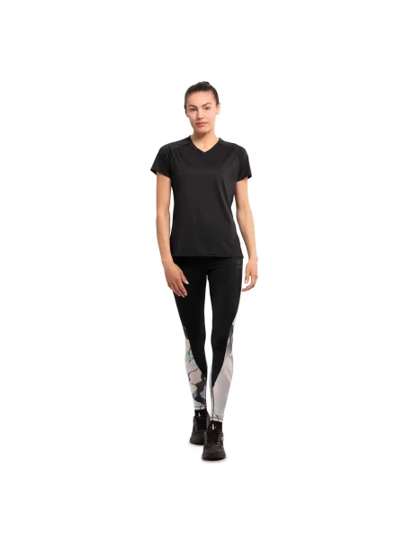 Legginsy sportowe dla kobiet Rukka Monna czerwone