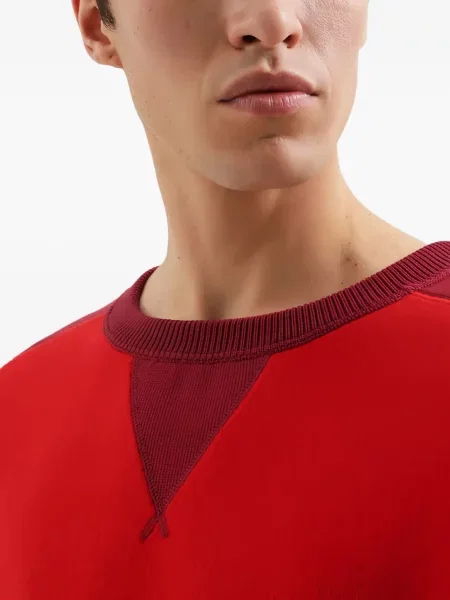 Pulover 1989 Studio cu decolteu rotund roșu