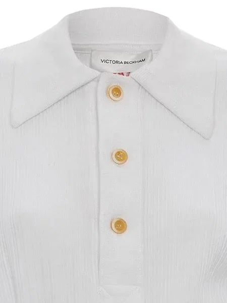Polo Victoria Beckham alb
