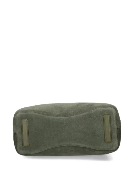 Geantă Kate Spade din piele de căprioară verde