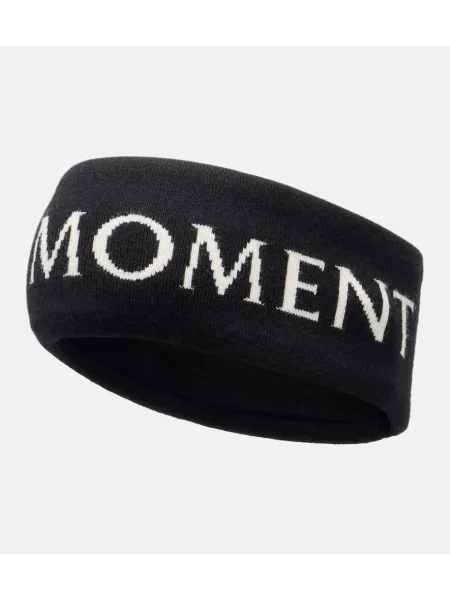 Czapka Perfect Moment wełniana z logo czarna