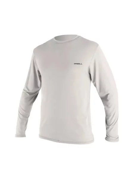 T-shirt z długimi rękawami przeciwdziałający UV O'Neill Basic Skins szara