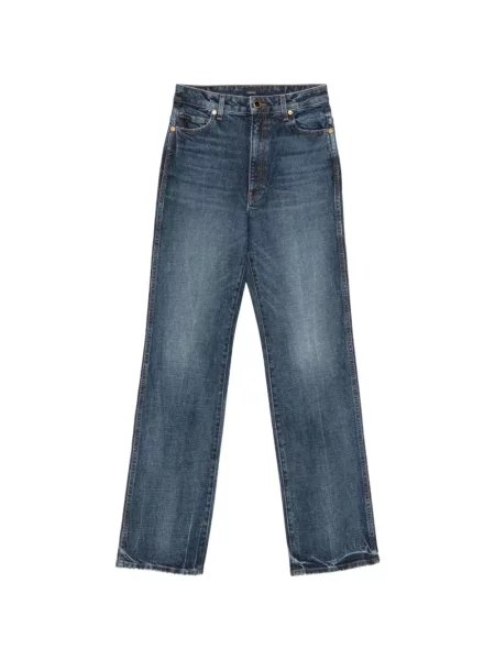 Blugi Khaite stretch albastru