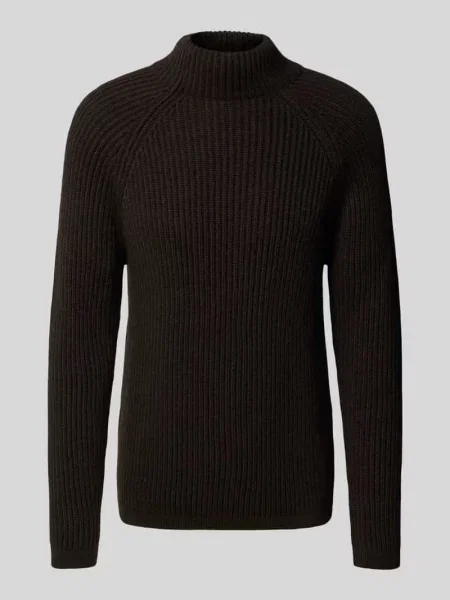 Półgolfowy sweter z domieszką wełny z alpaki Model „ARVID” Drykorn