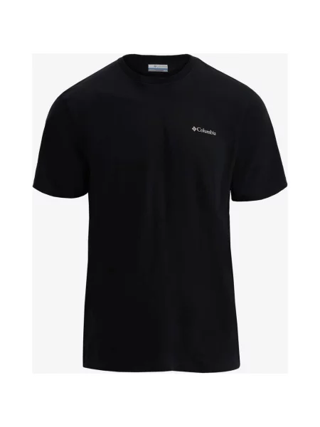 Koszulka damska z krótkim rękawem Columbia CSC Outdoor Back Graphic lila beżowy S czarny
