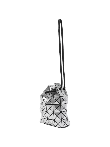 Κορδόνι περίσφιξης τσάντα Bao Bao Issey Miyake με σχέδιο ασημί
