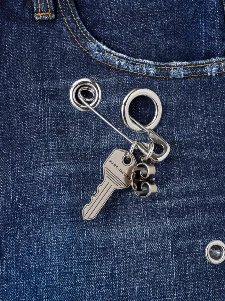 Pantaloni scurți din denim Marc Jacobs albastru