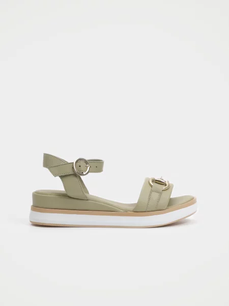 Шкіряні Сандалії URBAN TRACE зелений