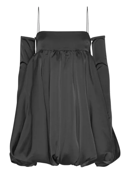 Rochie midi Rotate Birger Christensen până la genunchi de costum negru