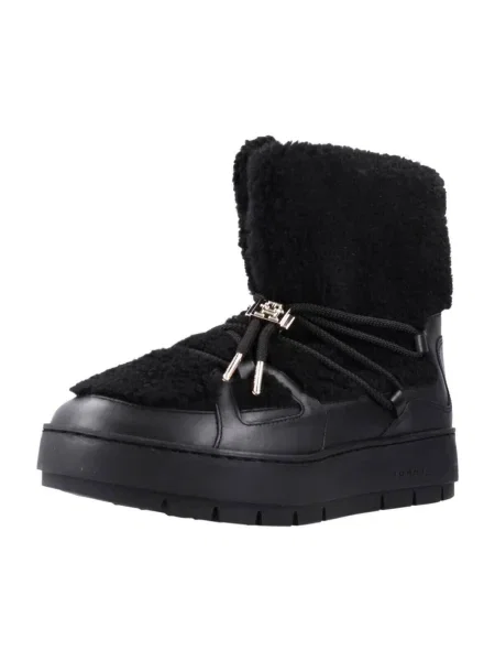 Pantofi Tommy Hilfiger teddy negru