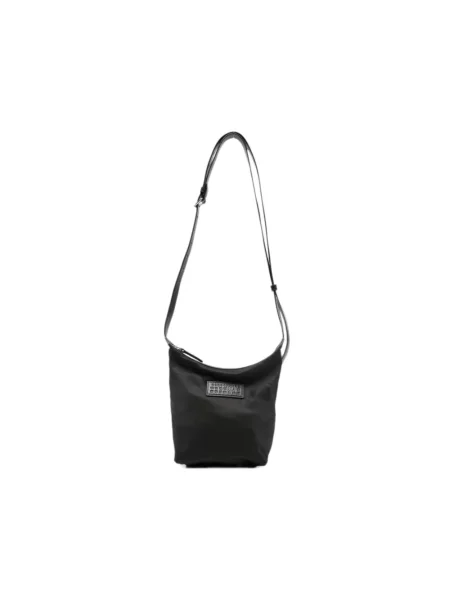 Torebka crossbody Mm6 Maison Margiela skórzana czarna