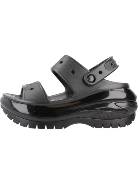 Sandały CROCS CLASSIC MEGA CRUSH SANDAL czarny