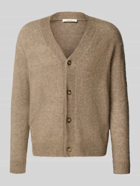 Kurtka z dzianiny o kroju relaxed fit z dodatkiem wełny z alpaki i wełny model ‘RAI’ Selected Homme