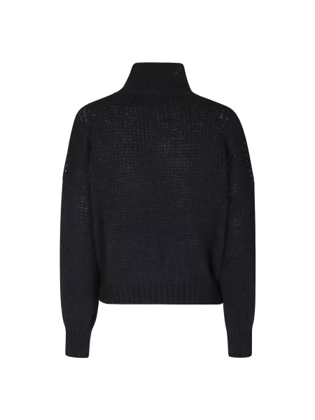 Sweter Roberto Collina niebieski