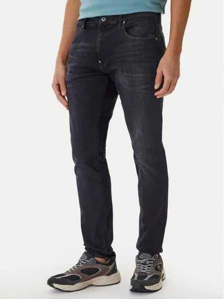 G-Star Raw Blugi Revend Skinny Fit gri