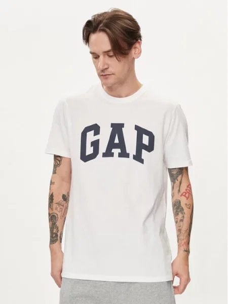 T-Shirt Gap λευκό