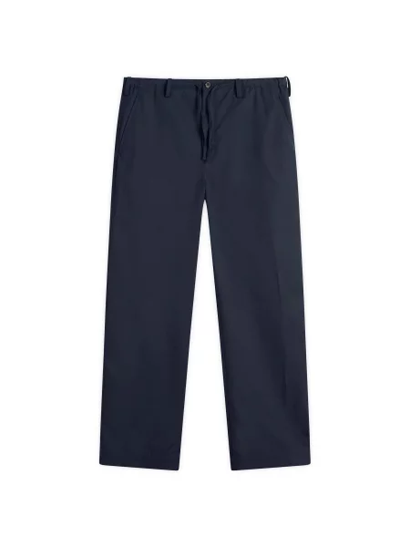 Spodnie Dries Van Noten granatowe