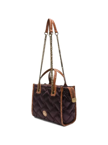 Καπιτονέ τσάντα shopper Kurt Geiger London μωβ