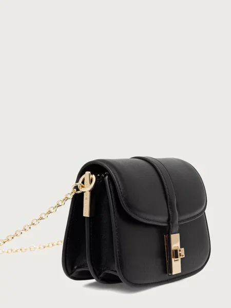 Geantă Tommy Hilfiger Th Heritage Chain Crossover negru